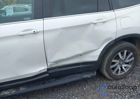 2022 Honda Pilot Awd Ex-L z USA, uszkodzony, nr VIN 5FNYF6H50NB036994